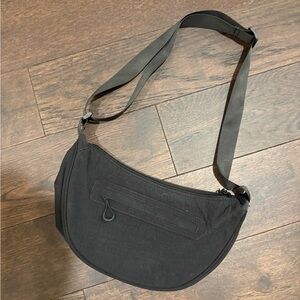 Black Crossbody Nylon Bag